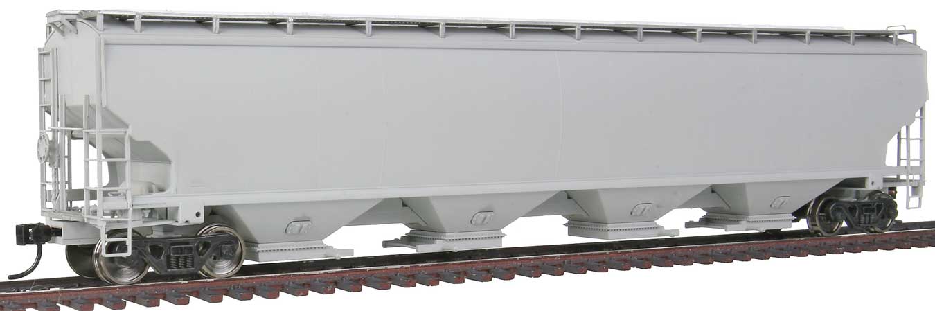 67' Trinity 6351 4-Bay Covered Hopper - Ready to Run -- Undecorated