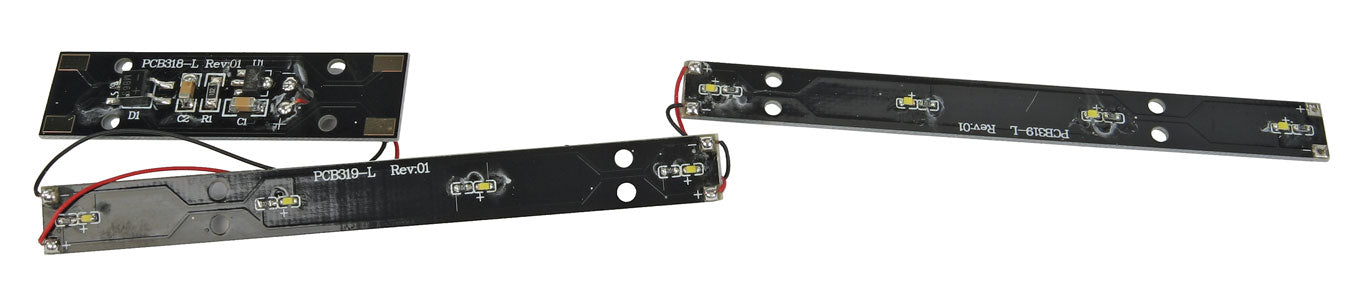 Passenger Car Interior Constant-Intensity LED Lighting Kit -- Fits WalthersProto MILW Super Dome, GN Great Dome and ATSF Big Dome