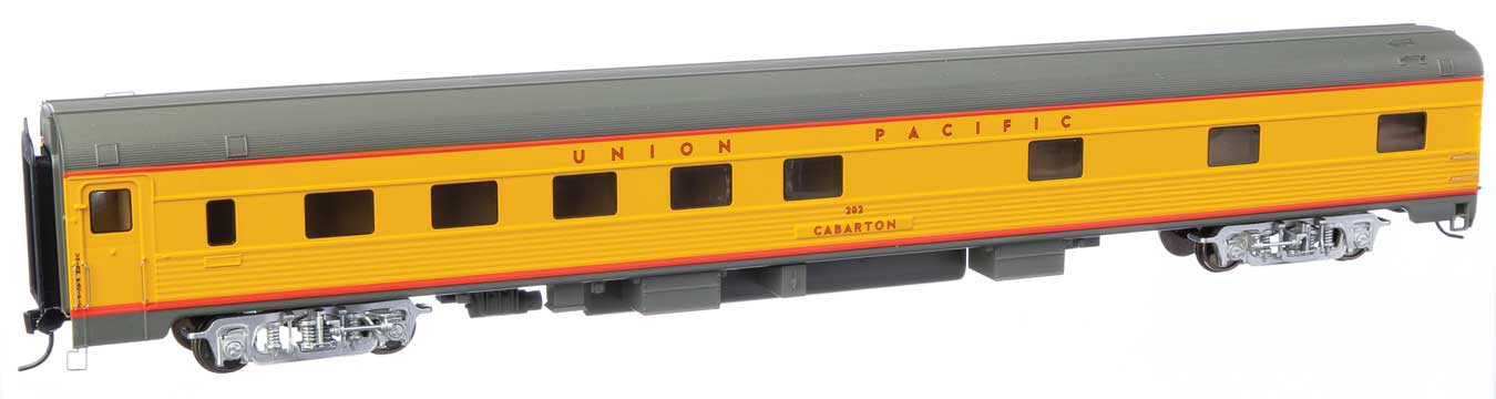 85' Budd 10-6 Sleeper - Standard - Union Pacific Heritage Fleet -- Cabarton; Early w/printed name, number decals