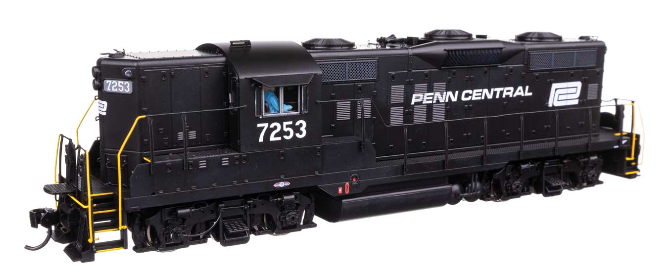 EMD GP9 Phase III - LokSound 5 Sound and DCC -- Penn Central #7253