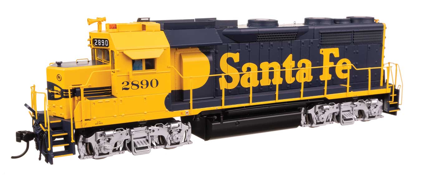 EMD GP35 Phase II - LokSound 5 Sound & DCC -- Santa Fe #2890