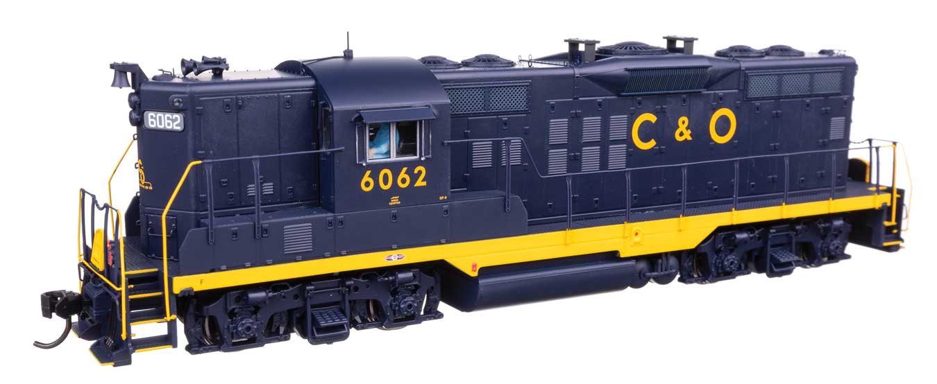 EMD GP9 Phase II - Standard DC -- Chesapeake & Ohio #6062