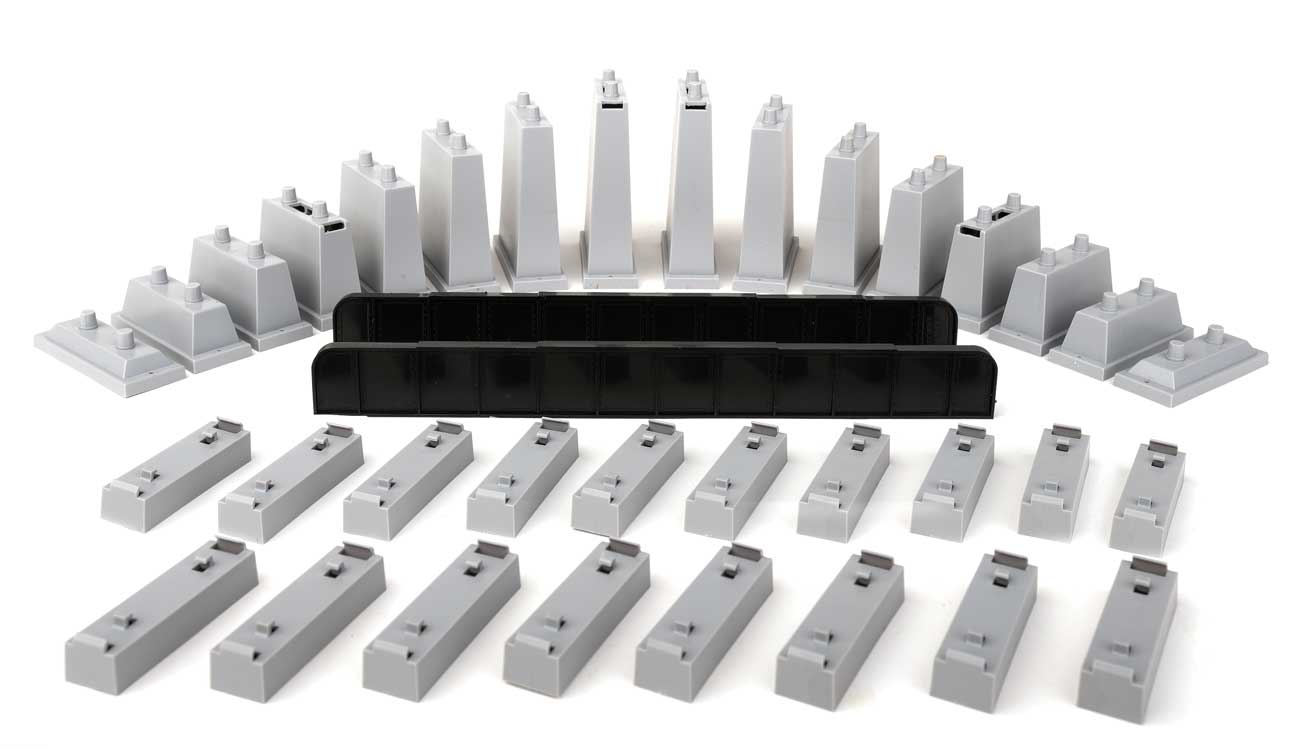 Power-LOC Track -- Bridge & Pier Set - Kit