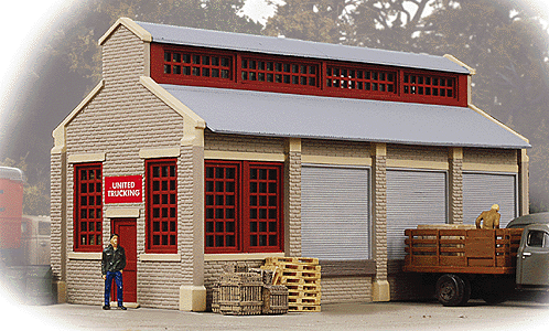 United Trucking -- Assembled - 2-5/8 x 6 x 3-3/8"6.6 x 15.2 x 8.5cm