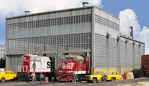 Diesel House -- Kit - 9-1/4 x 16-7/8 x 6-1/2"23.5 x 42.8 x 16.4cm
