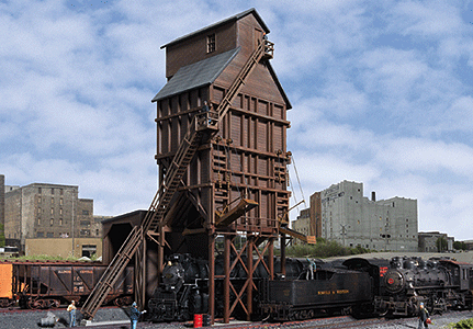 Wood Coaling Tower -- Kit - 7-1/2 x 6-1/2 x 10-5/8"19.1 x 16.5 x 27cm