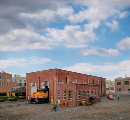 130' 2-Stall Diesel Engine House -- Kit