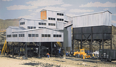 New River Mining Company -- Kit - Main Building: 12-1/2 x 9 x 9-3/8"31.2 x 22.5 x 23.2cm