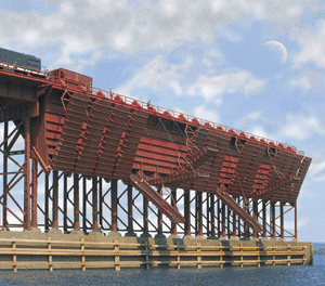 Ore Dock -- Kit - 48-1/2 x 5"121.2 x 12.5cm
