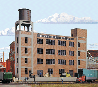 River City Textiles Background Building -- Kit - 12-7/8 x 2-3/8 x 11-1/8"32.1 x 5.9 x 27.8cm