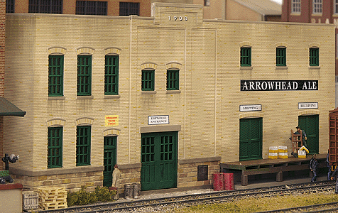 Arrowhead Ale Background Building -- Kit - 12-1/4 x 4-5/8 x 2-1/8"31.1 x 11.7 x 5.4cm