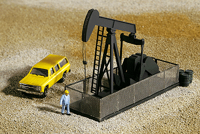 Walking Beam-Horse Head Oil Pump -- Kit - 2-3/4 x 1 x 1-13/16"6.8 x 2.5 x 4.5cm