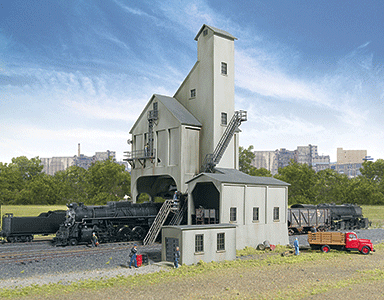 Modern Coaling Tower -- Kit - 5 x 5-1/4 x 7-1/4"12.7 x 13.3 x 18.4cm