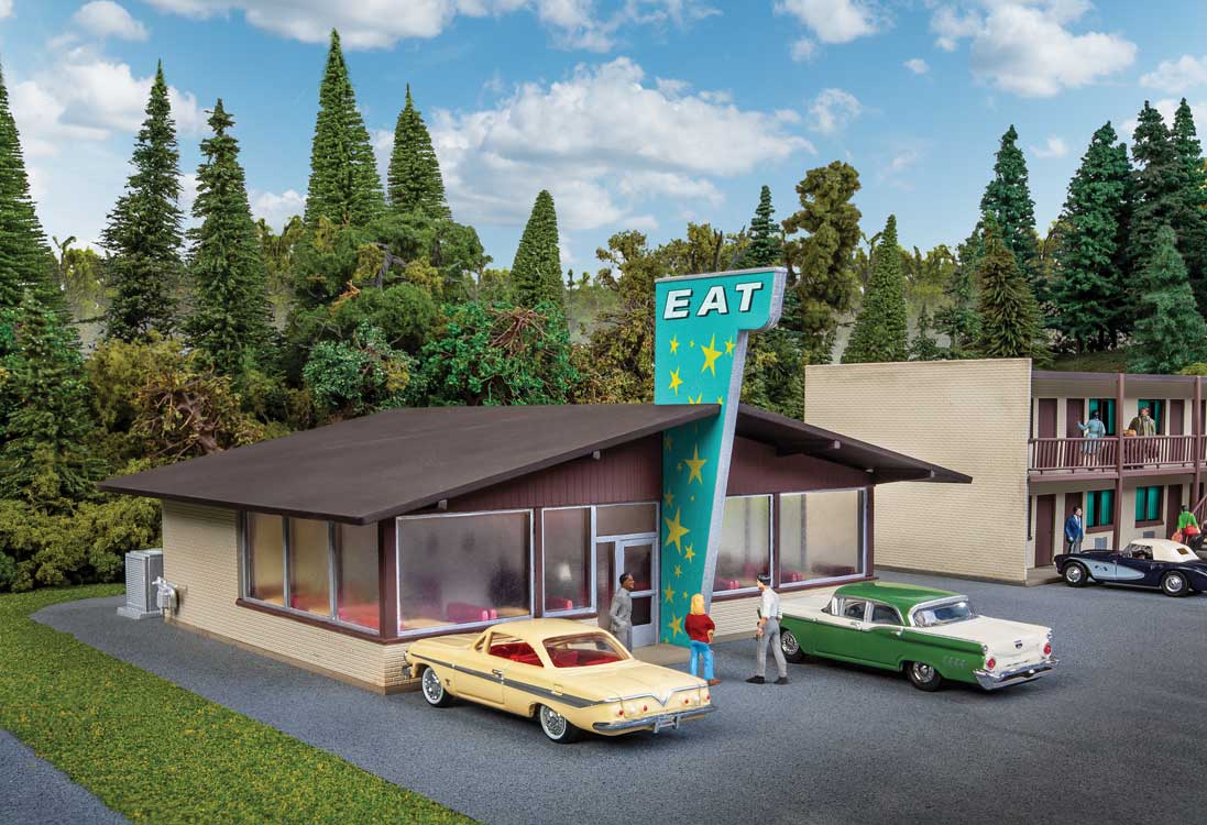 Vintage Motor Restaurant -- Kit - 6-3/4 x 5-5/8 x 3-1/4"17.1 x 14.2 x 8.2cm