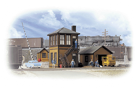Trackside Structures Set -- Kit