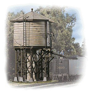 Wood Water Tank -- Kit - 3-1/2 x 3-7/8 x 6-5/8"8.7 x 9.6 x 16.5cm