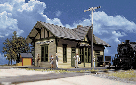 Golden Valley Depot -- Kit - 6-1/2 x 3-3/8 x 4"16.2 x 8.4 x 10cm