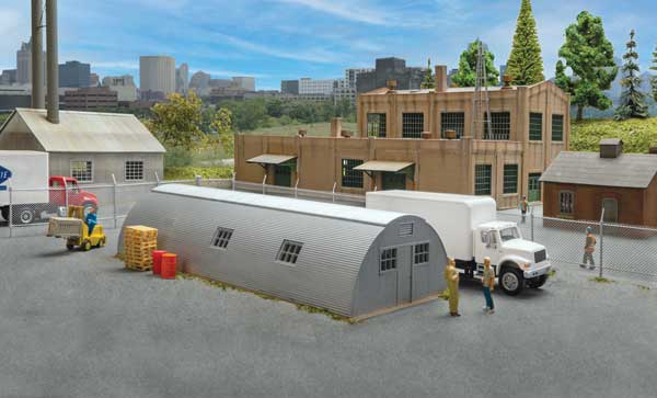 Quonset Hut -- Kit - 6-9/16 x 2-3/4 x 1-1/2"16.6 x 6.9 x 3.8cm