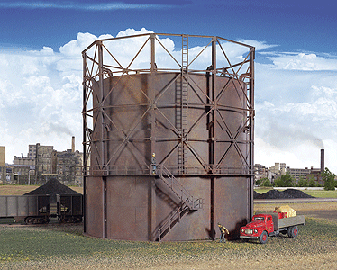Gas Storage Tank -- Kit - 6-3/8"16.2cm Diameter x 6-3/8"16.2cm Tall