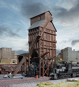 Wood Coaling Tower -- Kit - 3-5/8 x 2-1/4 x 6-1/2"9.2 x 5.7 x 16.5cm