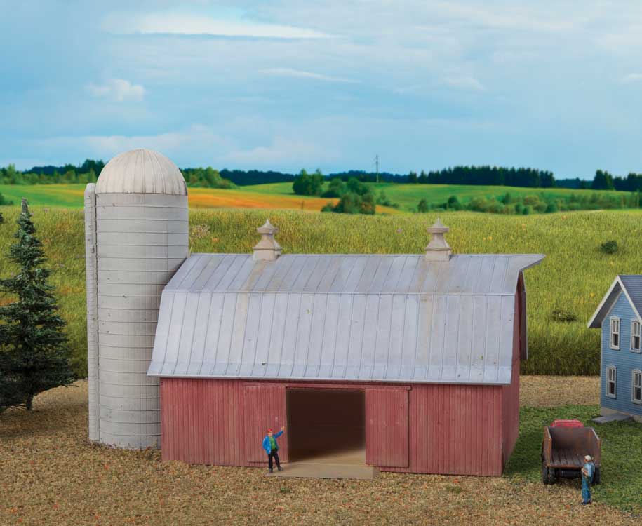 Meadowhead Barn and Silo -- Kit