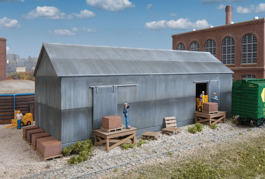 Brickworks Storage Building -- Kit - 9 x 4-1/4 x 3-1/2"22.5 x 10.6 x 8.7cm