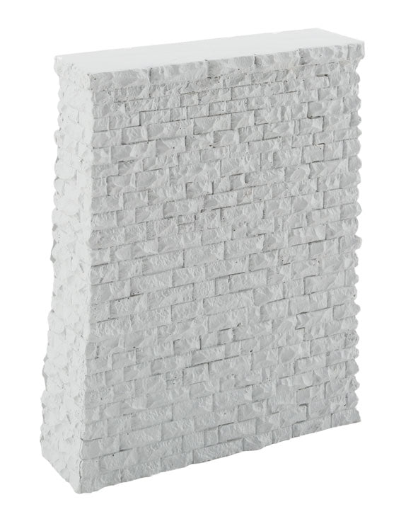 Single-Track Railroad Bridge Stone Pier - Resin Casting -- Approximate dimensions: 4-3/16 x 1-5/16 x 5-3/16"10.6 x 3.3 x 13.1cm