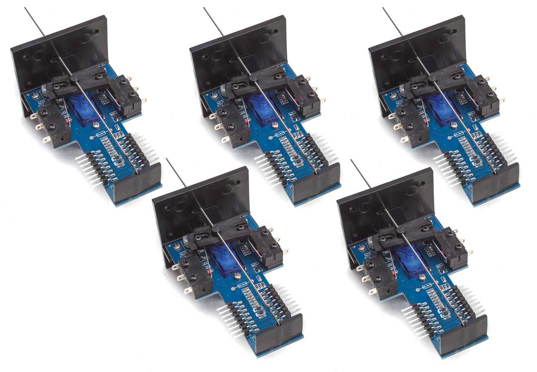 Walthers Layout Control System -- Vertical-Mount Switch Machine pkg(5)