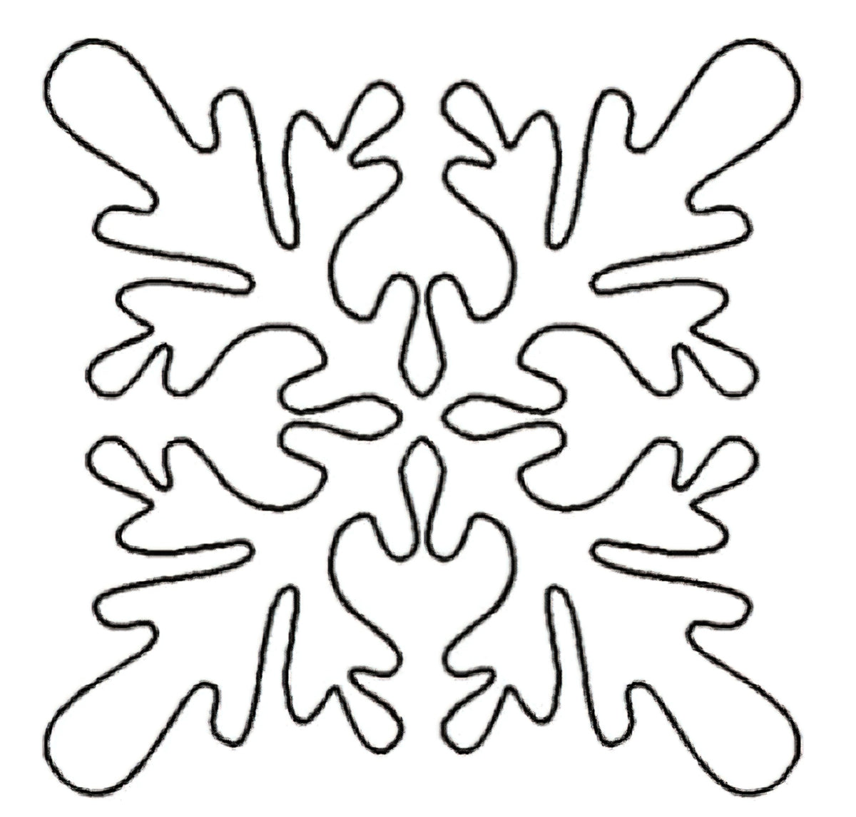 Bur Oak 7 inch StencilTB13QC