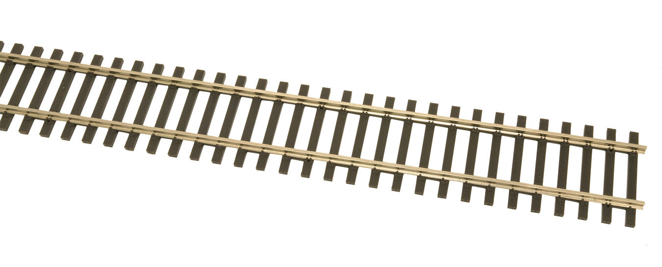 Code 100 Nickel Silver Flex Track with Wood Ties -- 36"91.4 cm pkg(5)