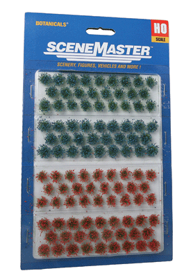 Grass Tufts - pkg(104) 1/4"0.6cm Tall -- Wildflower Patches