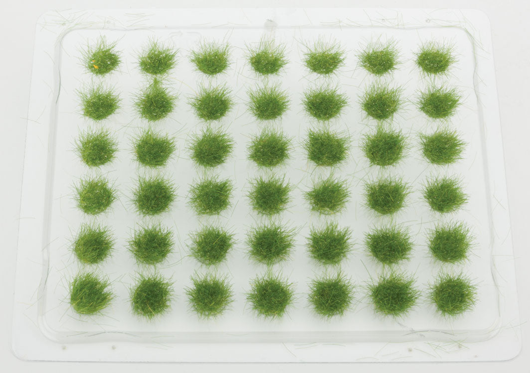 Grass Tufts - 1/4"0.6cm Tall -- Summer pkg(42)