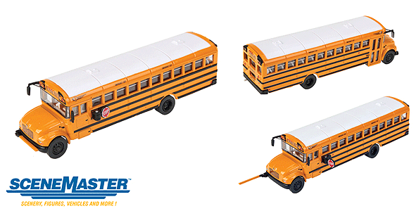 International CE School Bus - Assembled -- Yellow, White