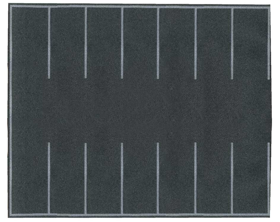 Flexible Self-Adhesive Paved Parking Lot -- 7-7/8 x 6-3/16"20 x 16cm