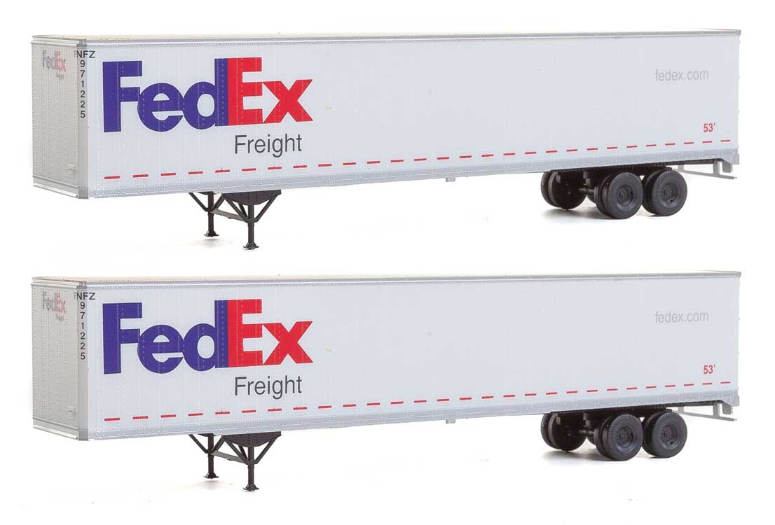 53' Stoughton Trailer 2-Pack - Assembled -- FedEx Freight