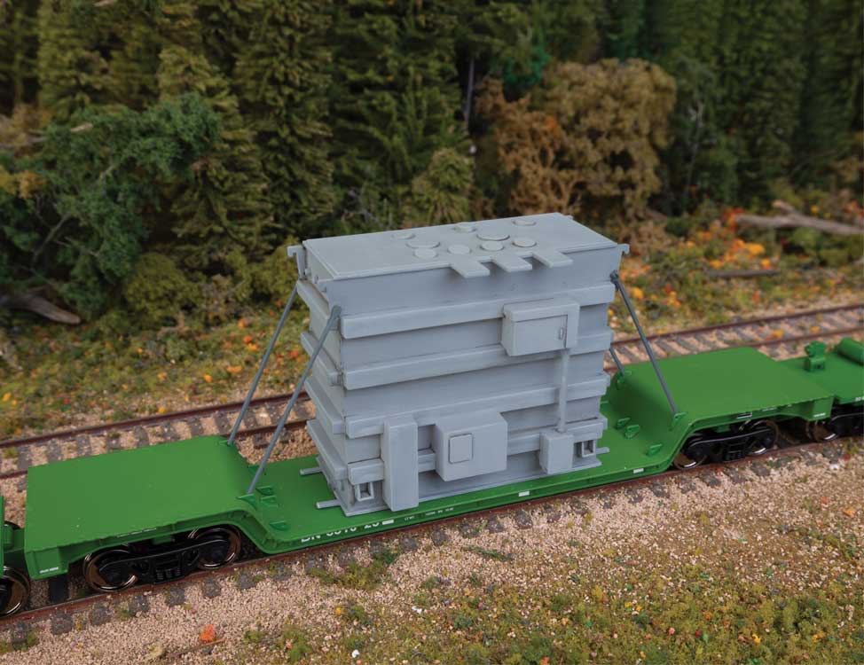 Transformer Load -- Kit - Fits WalthersMainline & Walthers 81' 8-Axle Depressed Center Flatcars