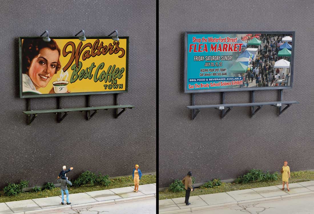 Wall-Mounted Billboard pkg(3) -- Kit