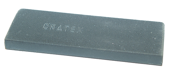 Cratex Abrasive Block - Extra Fine -- 3 x 1 x 1/4"7.6 x 2.5 x .6cm