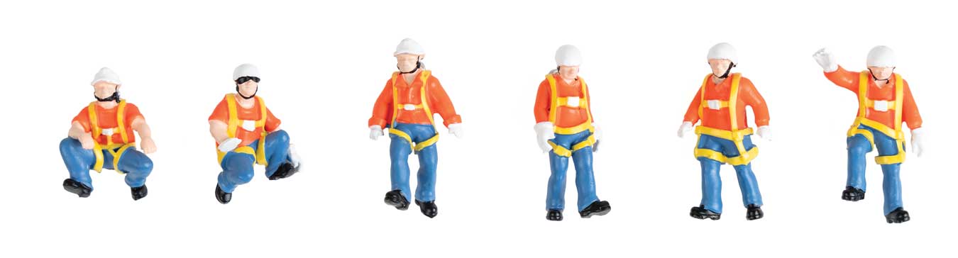 Trackside Workers - Transload Facility -- 6-Pack