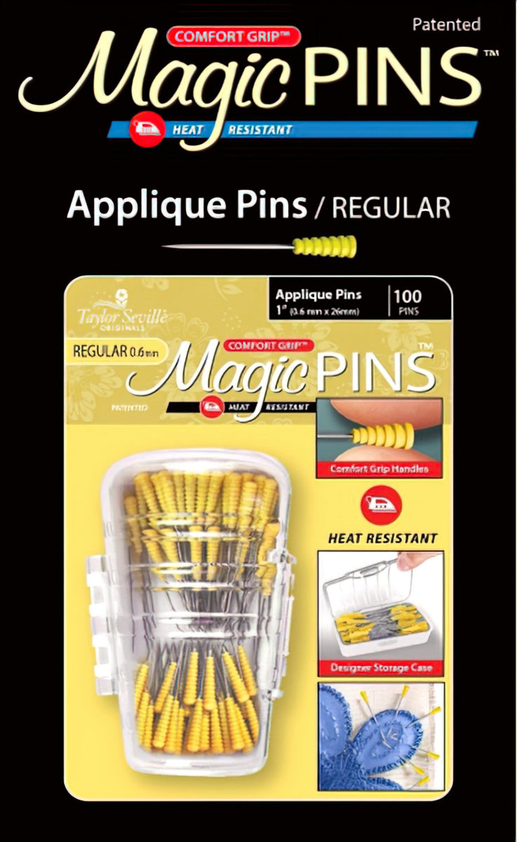Magic Pins - 219539 Applique Regular 100 pins by Taylor Seville