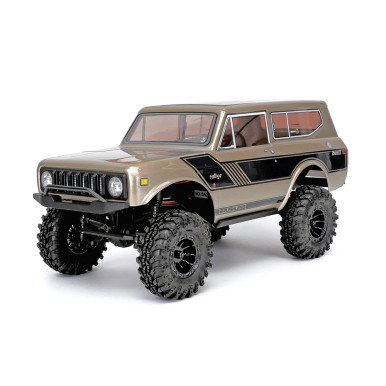Redcat Ascent-18 International Scout II 1/18 4WD RTR Brushless Rock Crawler (Gold) w/2.4GHz Radio, Battery & ChargerRER39152