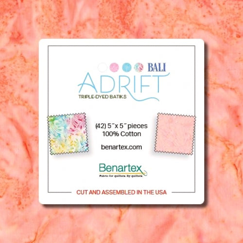 Benartex - Bali Adrift 5x5 Pack 42 pcs