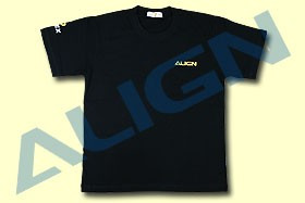 AGNBG61558-2 ALIGN FLYING T-SHIRT, BLACK, SMALL