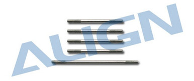 AGNH25057 ALIGN T-REX 250 STAINLESS STEEL LINKAGE ROD SET