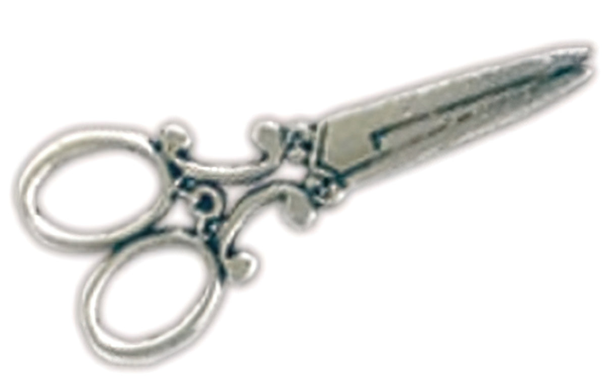 Antique Style Scissor Charm
