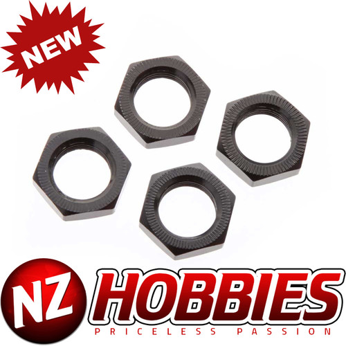 ARRMA AR310449 Wheel Nut Aluminum 17mm Black (4) : FELONY/KRATON/SENTON/TYPHON