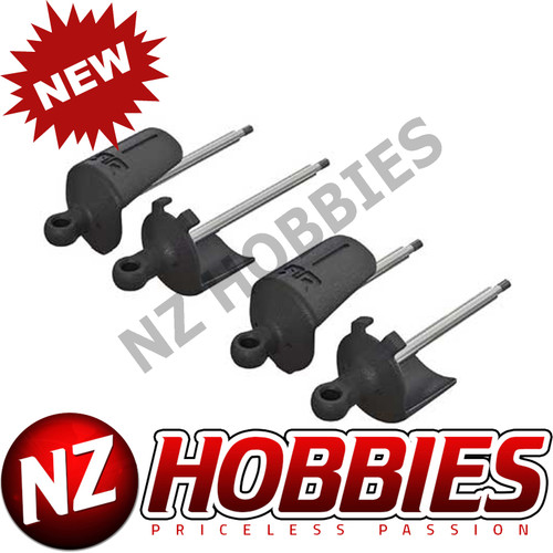 ARRMA AR330527 Shock Shaft Eyelet/Spring Perch Set RR(2) KRATON/OUTCAST 1/10