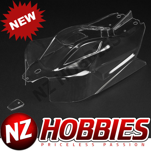 TYPHON AR406106 BLX CLEAR BODYSHELL 6S w/ DECALS