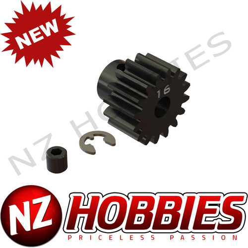 ARRMA ARA310963 16T MOD1 SAFE-D5 PINION GEAR FELONY/INFRACTION/KRATON/OUTCAST