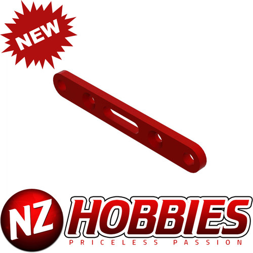 ARRMA ARA320590 ALUMINUM Rear SUSPENSION MOUNT RED: 4X4 GRANITE / VORTEK / SENTON 4X2